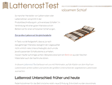 Tablet Screenshot of lattenrosttests.net
